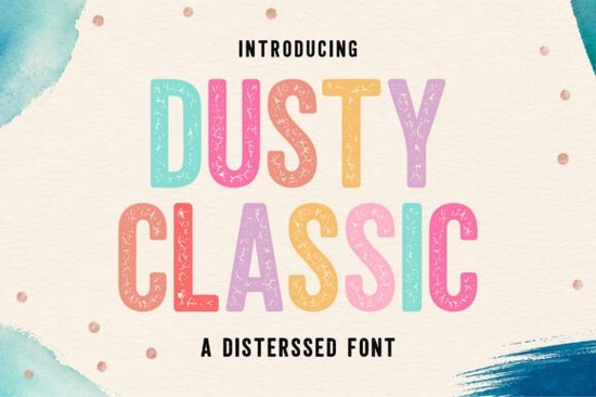 Dusty Classic Font